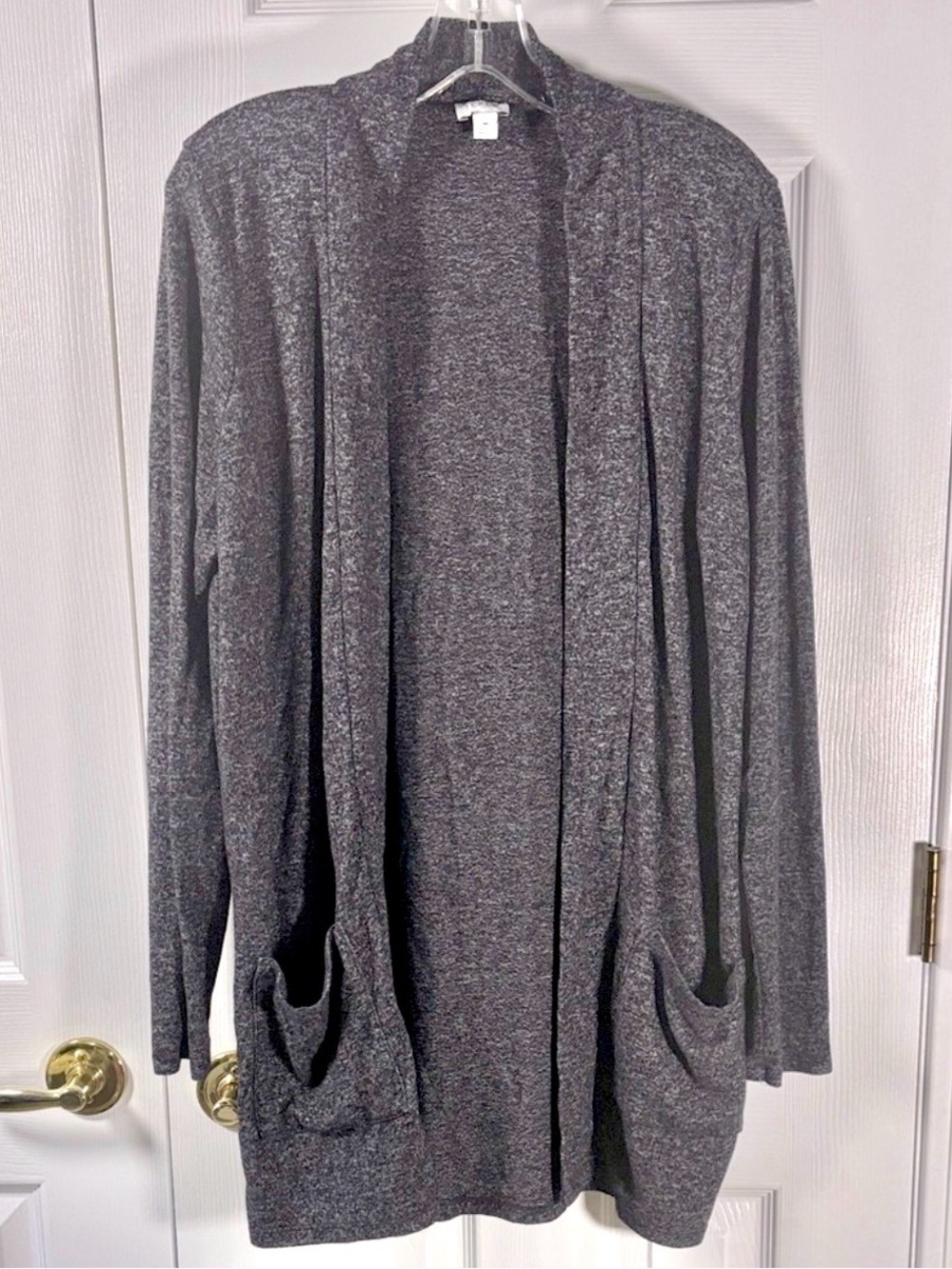 J. Crew Gray Long Sleeve Sweater Cardigan Medium